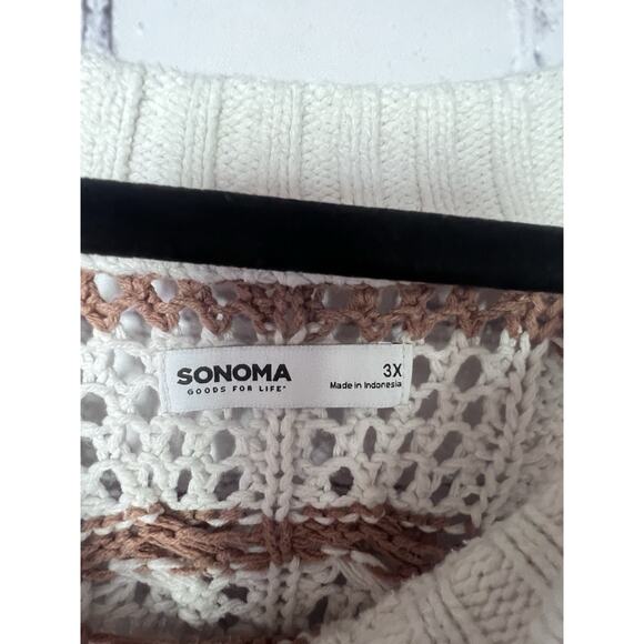 Sonoma Plus Size Knit Sweater Size 3x - Picture 2 of 3